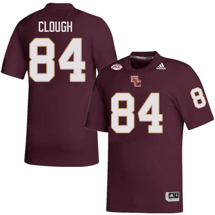 Boston College Eagles #84 Brady Clough College Football Jerseys Stitched-Maroon